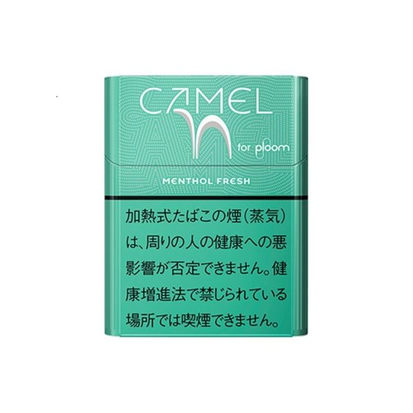 【加熱煙】傑太 JT Ploom AURA 主機 / 駱駝 Camel 清爽淡薄荷 煙彈 純正日版 外盒無噁心圖