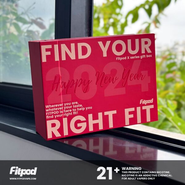 【小煙主機】FITPOD 2024 龍年限量版套組 斯萊克三代&四代 主機兩台送六顆空倉