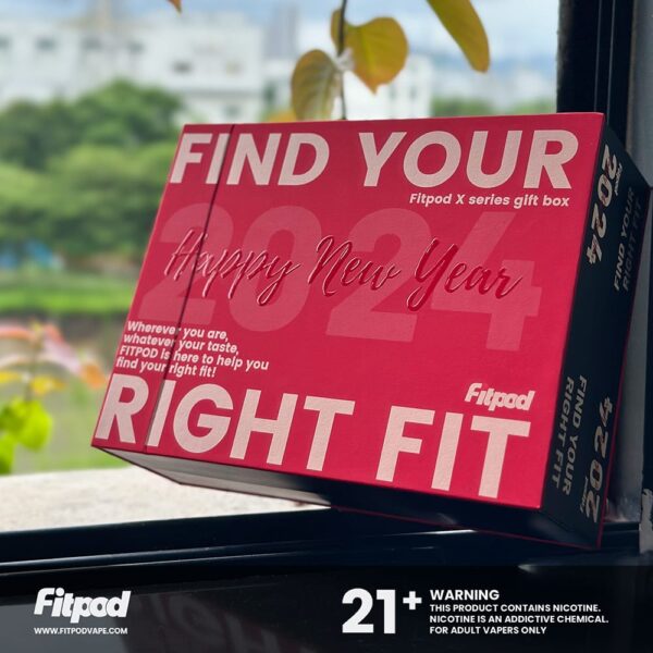 【小煙主機】FITPOD 2024 龍年限量版套組 斯萊克三代&四代 主機兩台送六顆空倉