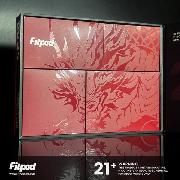 【小煙主機】FITPOD 2024 龍年限量版套組 斯萊克三代&四代 主機兩台送六顆空倉