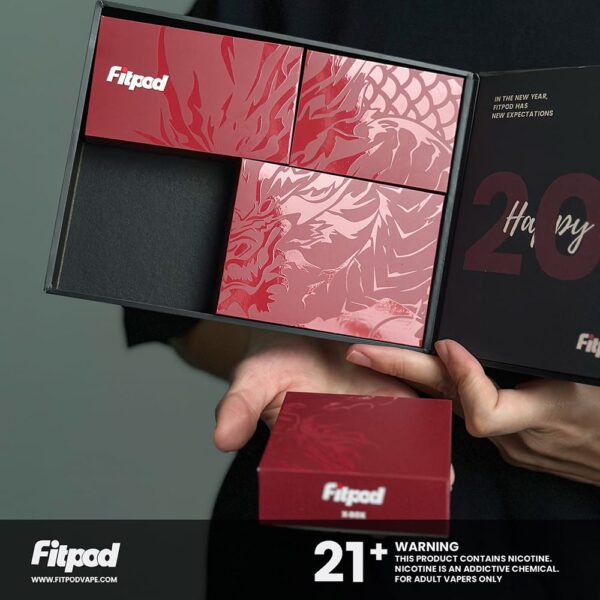 【小煙主機】FITPOD 2024 龍年限量版套組 斯萊克三代&四代 主機兩台送六顆空倉