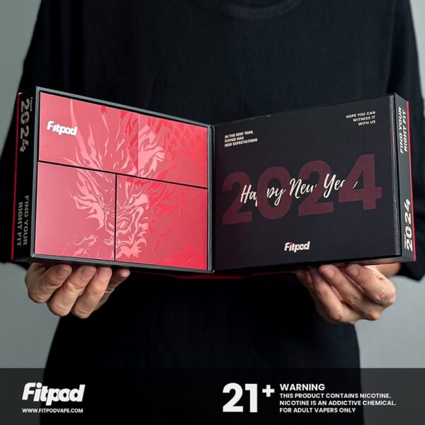 【小煙主機】FITPOD 2024 龍年限量版套組 斯萊克三代&四代 主機兩台送六顆空倉