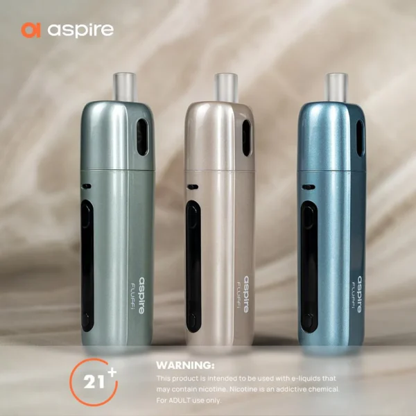 【小煙主機】Aspire Fluffi 酪梨妹妹主機 套組 螢幕顯示 可調瓦數 電容量1500 油倉3.5ML