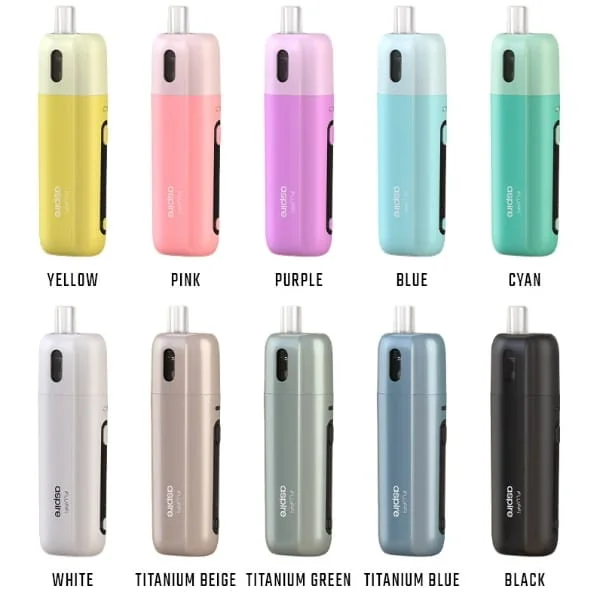 【小煙主機】Aspire Fluffi 酪梨妹妹主機 套組 螢幕顯示 可調瓦數 電容量1500 油倉3.5ML