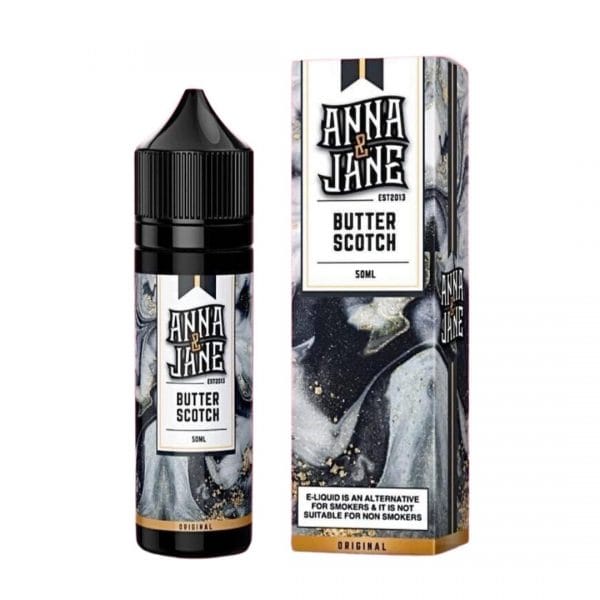 Anna-Jane-Butterscotch-Freebase-Original-600x600 【大煙油】BUTTER SCOTCH ANNA & JANE 安娜&簡 焦糖奶油咖啡 6MG