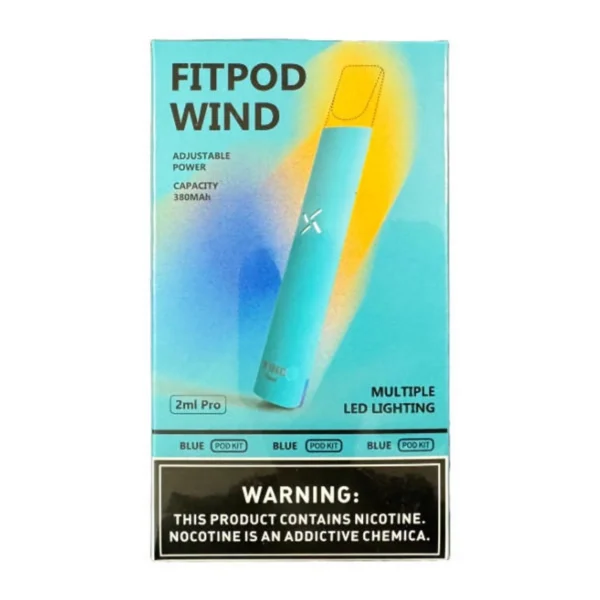 S__2573638_0 【拋棄式】Fitpod Wind 氣流桿 通用一代單主機 底部七彩色發光(通用RELX悅克/SP2s/KISS/ILIA/LANA)