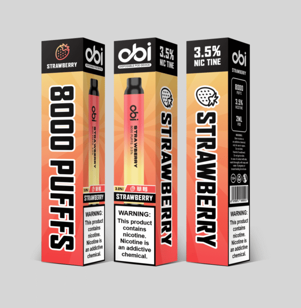 展示 (1) 【一次性】OBI 8000口 一次性 主機 3.5% 可充電 買十送一