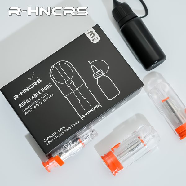 微信圖片_20260112162701_3636_9 【拋棄式】R-HNCRS犀牛 空倉(一盒3入)附10ml小空瓶 通用悅克RELX4代/5代/6代 主機