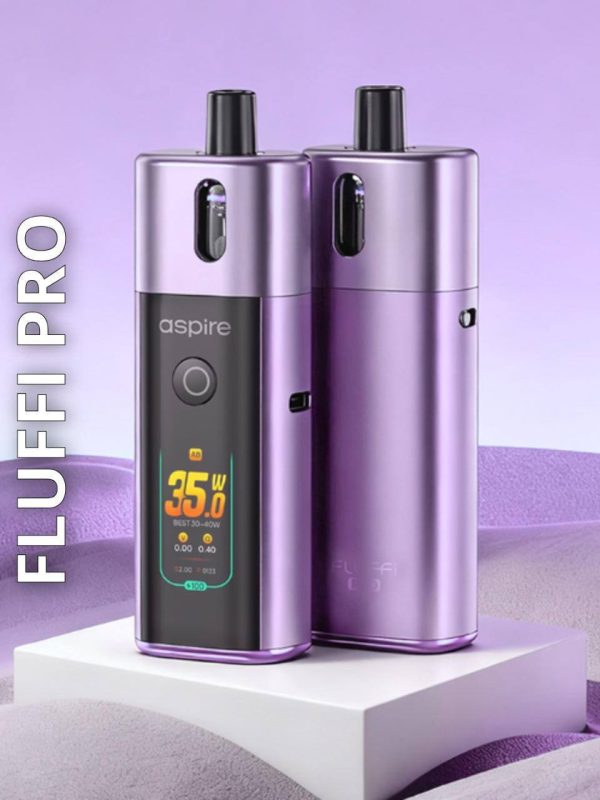 【小煙主機】Aspire Fluffi PRO 40W 酪梨妹妹 PRO主機 套組 1.47” 全彩大螢幕 可調瓦數 大電量 2800mAh 油倉3.5ML (新品到貨)