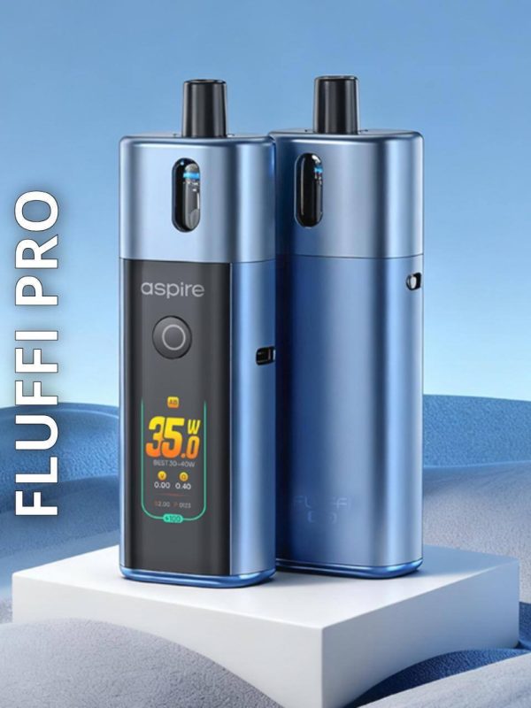 【小煙主機】Aspire Fluffi PRO 40W 酪梨妹妹 PRO主機 套組 1.47” 全彩大螢幕 可調瓦數 大電量 2800mAh 油倉3.5ML (新品到貨)