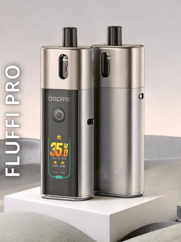 【小煙主機】Aspire Fluffi PRO 40W 酪梨妹妹 PRO主機 套組 1.47” 全彩大螢幕 可調瓦數 大電量 2800mAh 油倉3.5ML (新品到貨)
