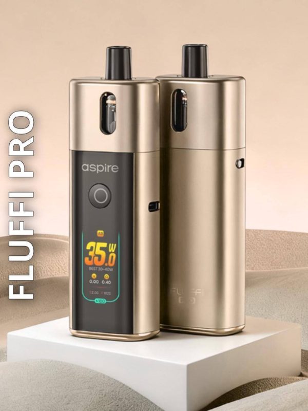 【小煙主機】Aspire Fluffi PRO 40W 酪梨妹妹 PRO主機 套組 1.47” 全彩大螢幕 可調瓦數 大電量 2800mAh 油倉3.5ML (新品到貨)