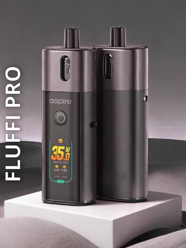 【小煙主機】Aspire Fluffi PRO 40W 酪梨妹妹 PRO主機 套組 1.47” 全彩大螢幕 可調瓦數 大電量 2800mAh 油倉3.5ML (新品到貨)