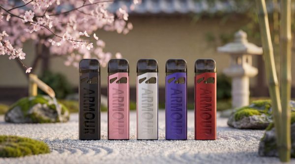 【小煙主機】SAMURAI ARMOUR MINI 將軍 迷你 主機 輕巧 大油倉3.5ML 大電量1200mAh 酷炫外型 附防塵蓋 (新品到貨)