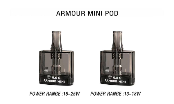 【小煙主機】SAMURAI ARMOUR MINI 將軍 迷你 主機 輕巧 大油倉3.5ML 大電量1200mAh 酷炫外型 附防塵蓋 (新品到貨)